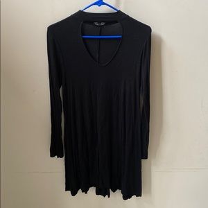 Express key hole cutout dress